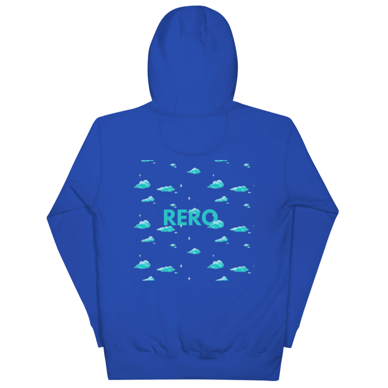 CHASING DREAMS ''sky blue clouds'' hoodie
