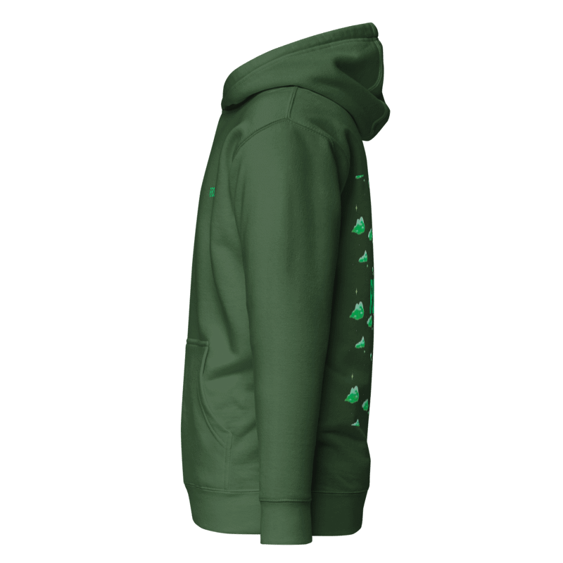 CHASING DREAMS ''green clouds'' hoodie