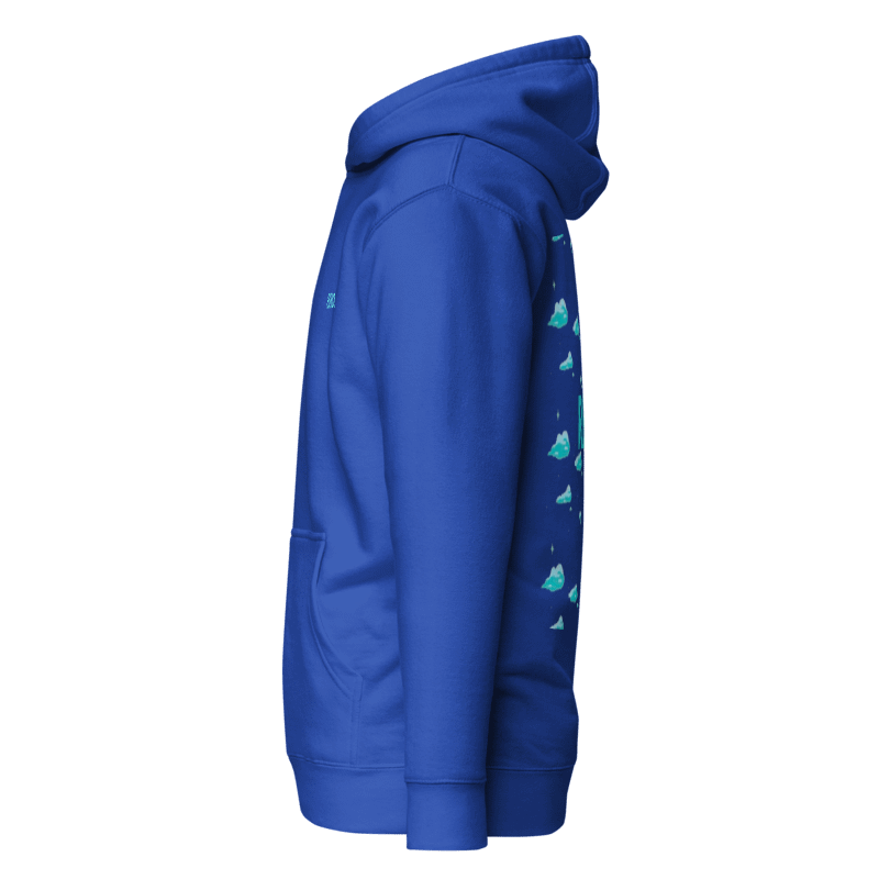 CHASING DREAMS ''sky blue clouds'' hoodie