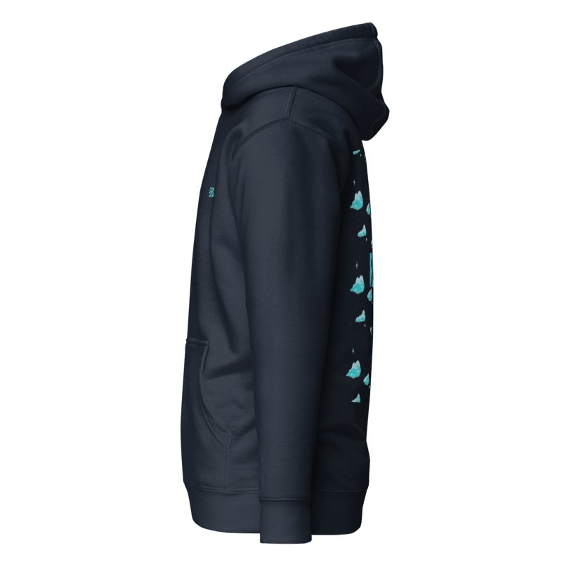 CHASING DREAMS ''sky blue clouds'' hoodie