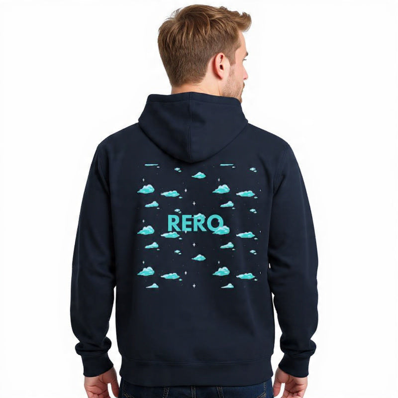CHASING DREAMS ''sky blue clouds'' hoodie
