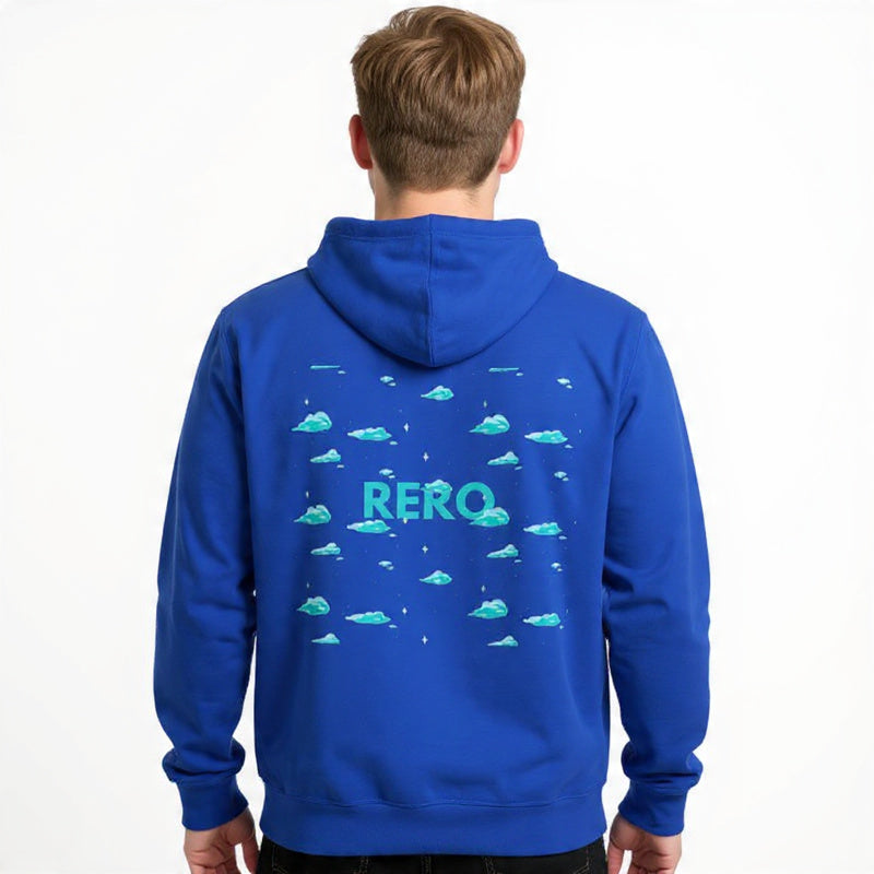 CHASING DREAMS ''sky blue clouds'' hoodie