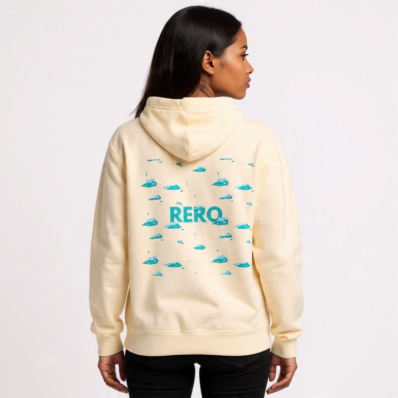 CHASING DREAMS ''sky blue clouds'' hoodie