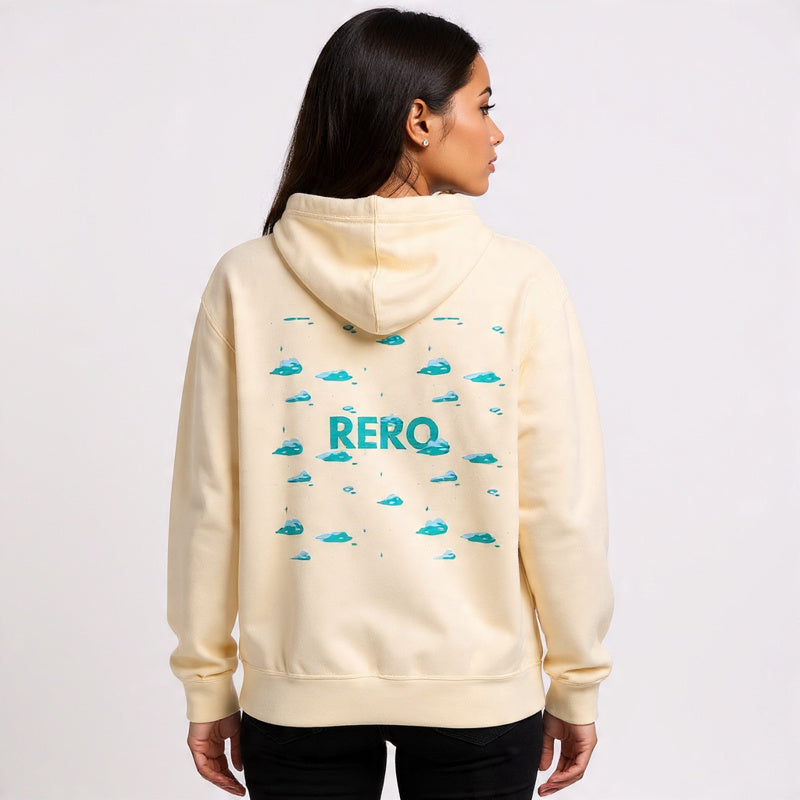 CHASING DREAMS ''sky blue clouds'' hoodie