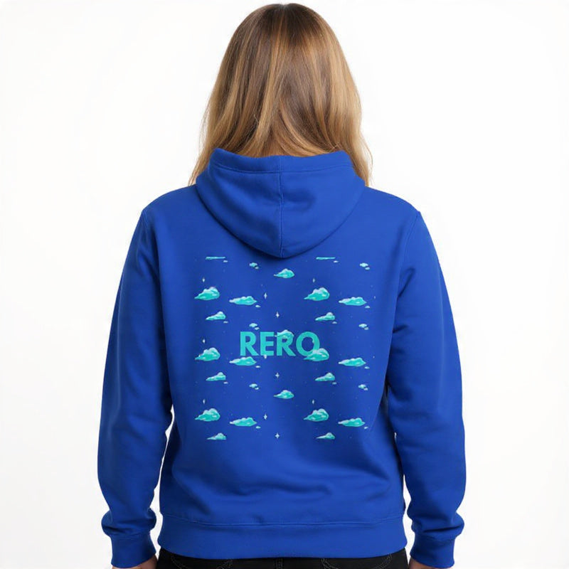 CHASING DREAMS ''sky blue clouds'' hoodie