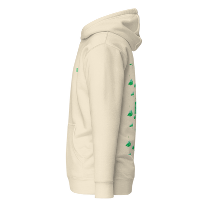 CHASING DREAMS ''green clouds'' hoodie