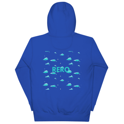 CHASING DREAMS ''sky blue clouds'' hoodie