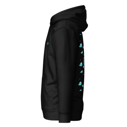 CHASING DREAMS ''sky blue clouds'' hoodie