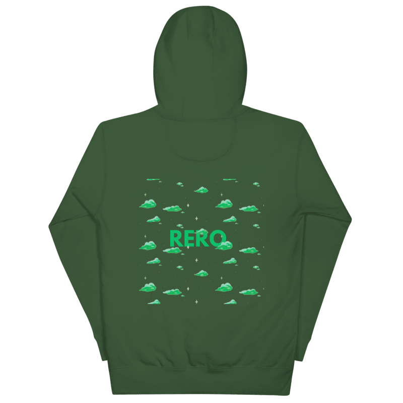 CHASING DREAMS ''green clouds'' hoodie