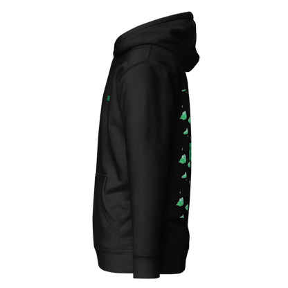 CHASING DREAMS ''green clouds'' hoodie