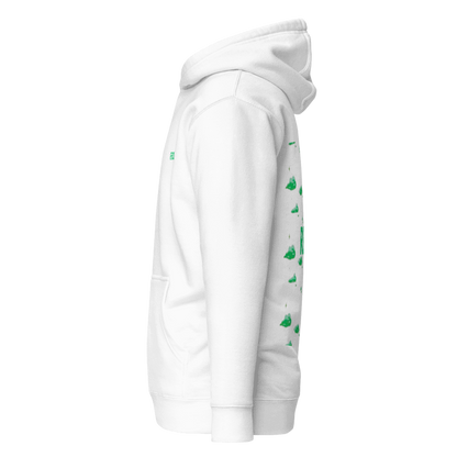 CHASING DREAMS ''green clouds'' hoodie
