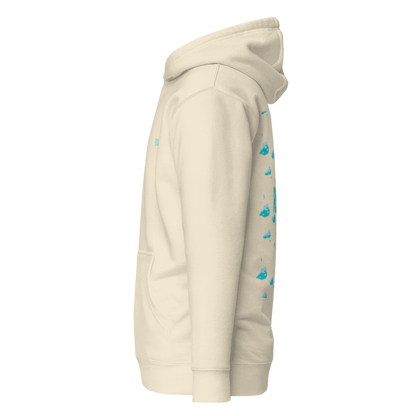 CHASING DREAMS ''sky blue clouds'' hoodie