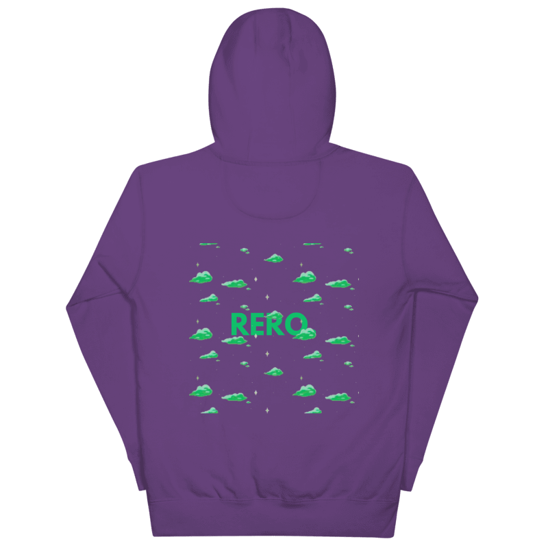 CHASING DREAMS ''green clouds'' hoodie