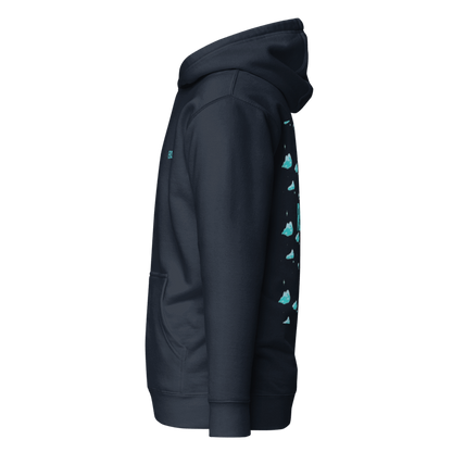 CHASING DREAMS ''sky blue clouds'' hoodie