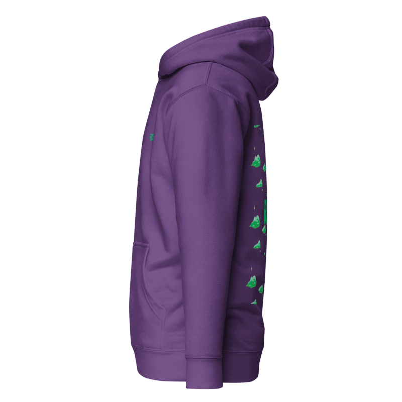 CHASING DREAMS ''green clouds'' hoodie