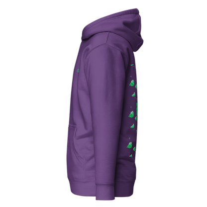 CHASING DREAMS ''green clouds'' hoodie