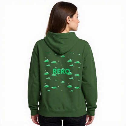CHASING DREAMS ''green clouds'' hoodie