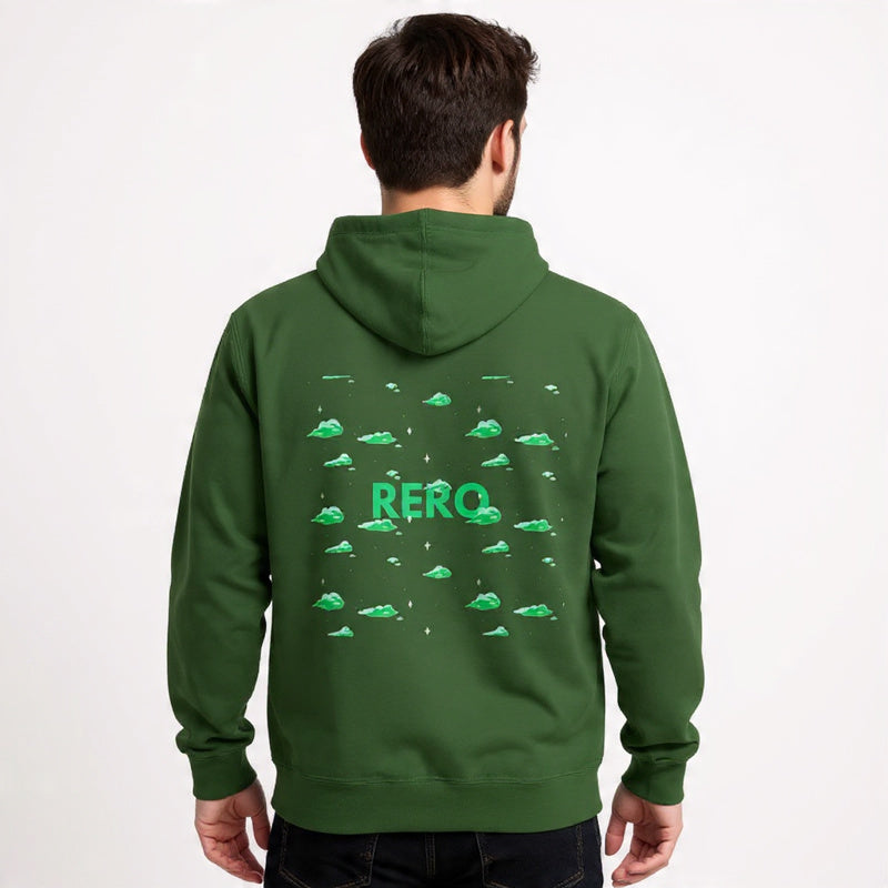 CHASING DREAMS ''green clouds'' hoodie