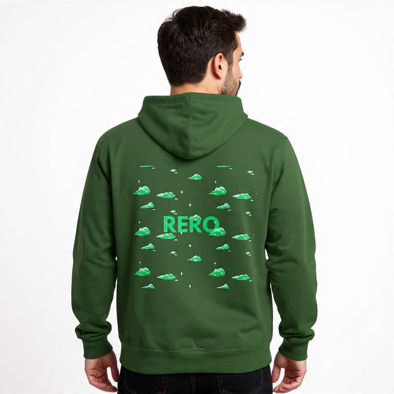 CHASING DREAMS ''green clouds'' hoodie