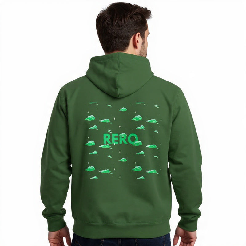 CHASING DREAMS ''green clouds'' hoodie