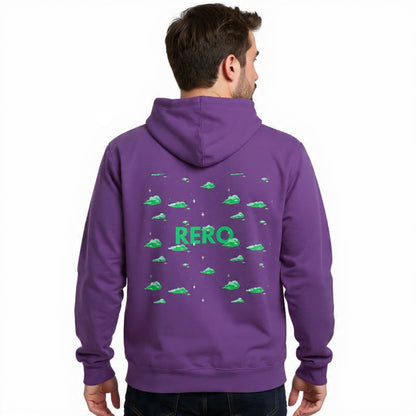 CHASING DREAMS ''green clouds'' hoodie