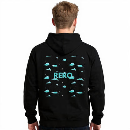 CHASING DREAMS ''sky blue clouds'' hoodie