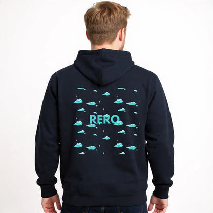 CHASING DREAMS ''sky blue clouds'' hoodie
