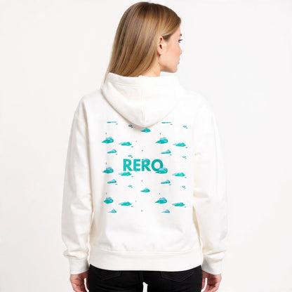 CHASING DREAMS ''sky blue clouds'' hoodie