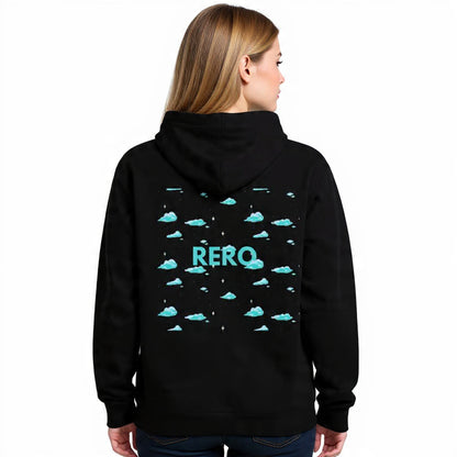 CHASING DREAMS ''sky blue clouds'' hoodie