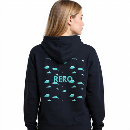 CHASING DREAMS ''sky blue clouds'' hoodie
