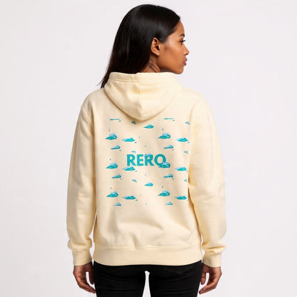 CHASING DREAMS ''sky blue clouds'' hoodie