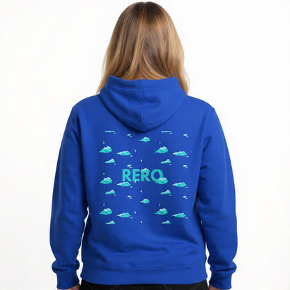 CHASING DREAMS ''sky blue clouds'' hoodie