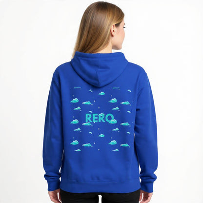 CHASING DREAMS ''sky blue clouds'' hoodie